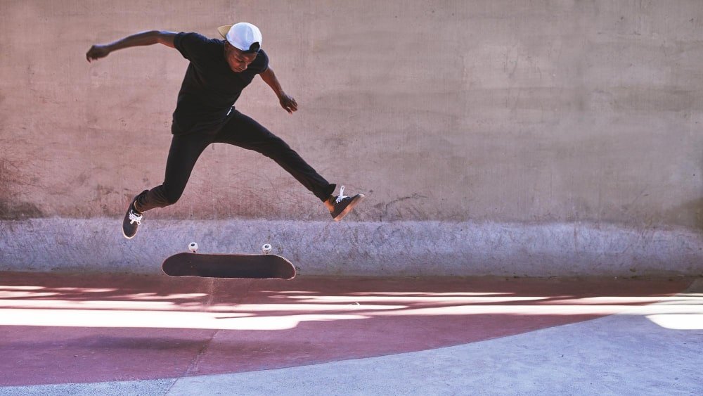 figure de skateboard