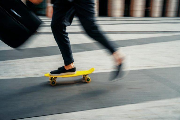 vitesse et skateboard