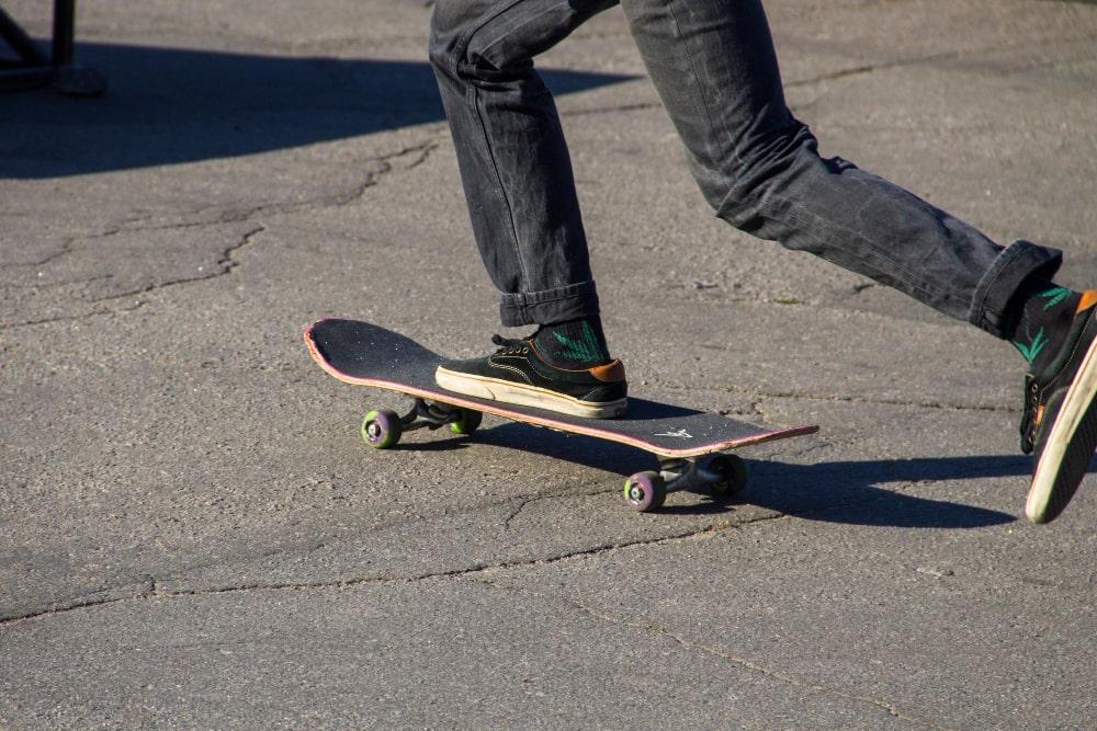 vitesse et skateboard