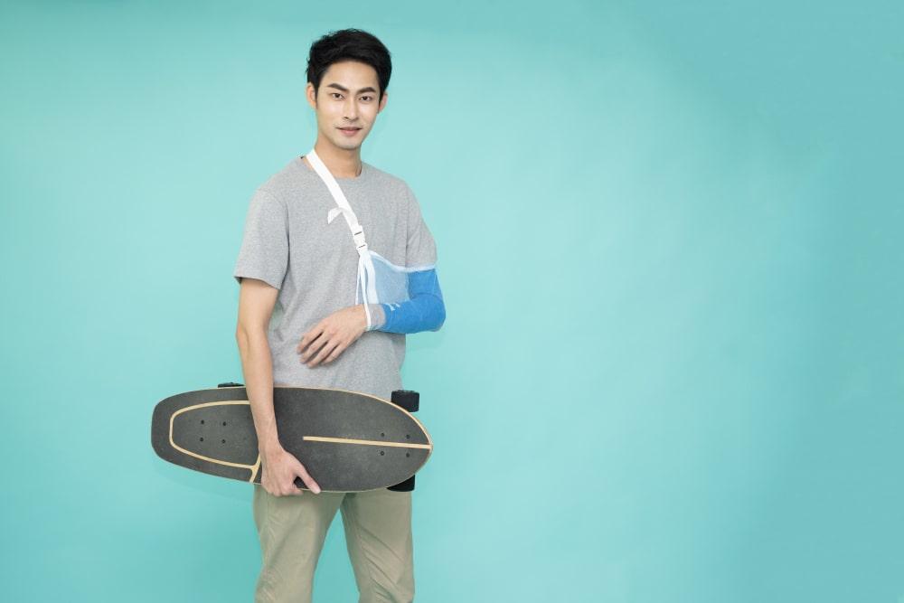 blessure skateboard