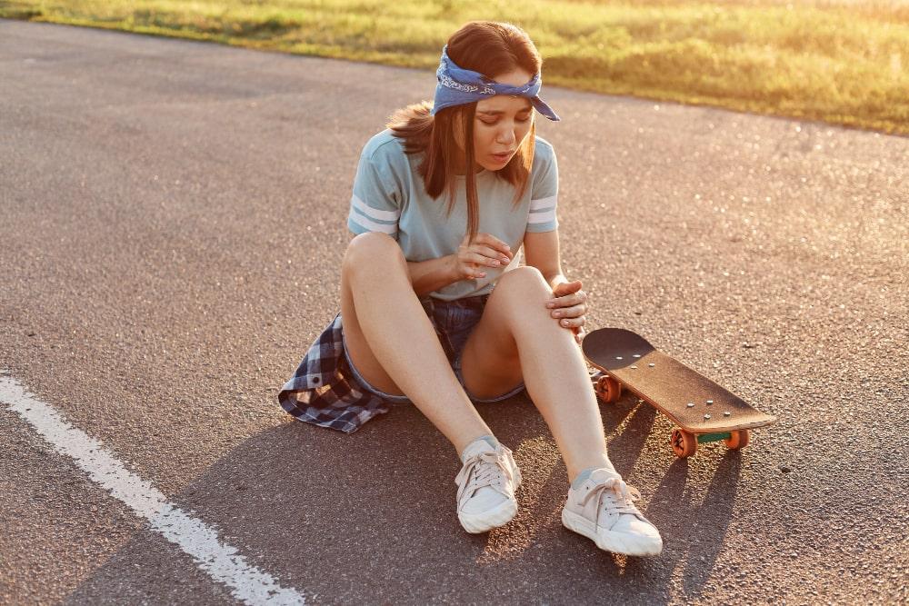 blessure skateboard