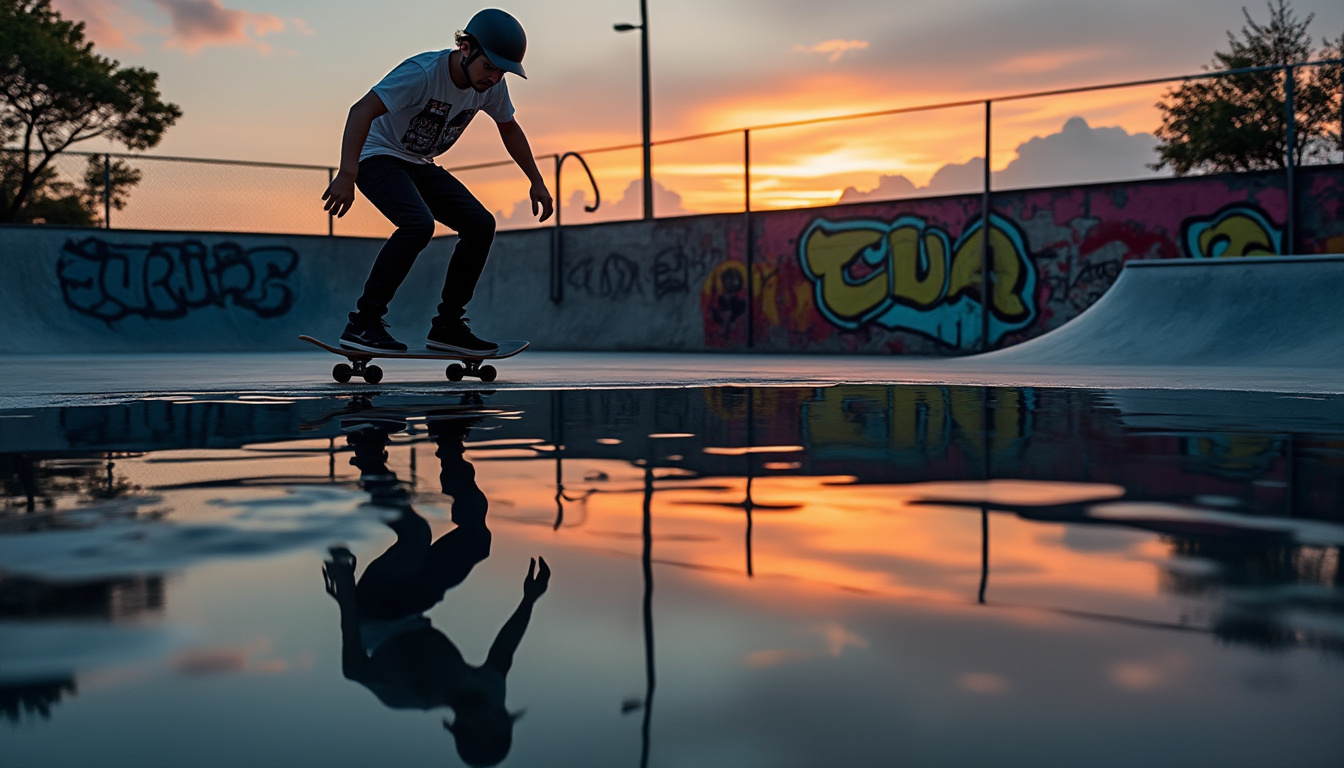 explorez votre véritable moi à travers l'expérience du skateboard. découvrez la liberté, la créativité et l'authenticité lorsque vous skates sans projecteur, sans pression ni but. plongez dans une aventure introspective unique où chaque mouvement devient une expression de soi.