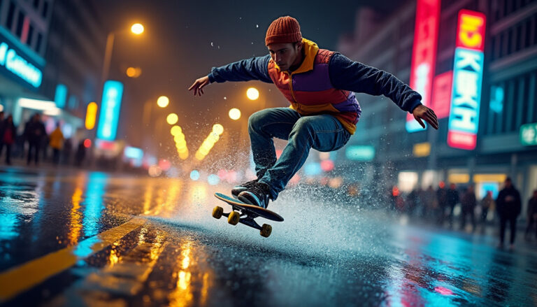découvrez comment skater sous la pluie peut transformer votre expérience et vous révéler des aspects insoupçonnés de votre personnalité. plongez dans cette aventure unique qui vous apprendra bien plus sur vous-même qu'une routine routinière à l'abri.