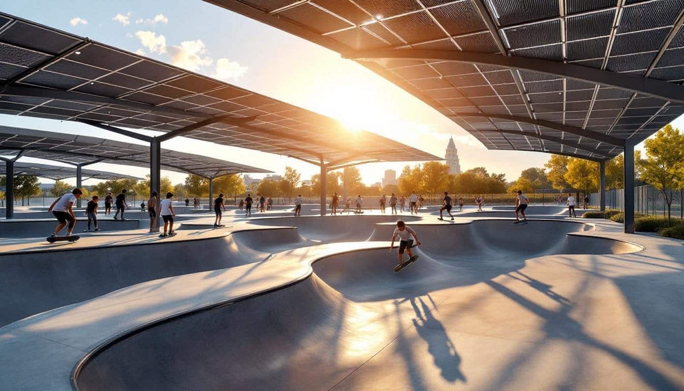 découvrez comment des ombrières photovoltaïques vont revitaliser le skatepark de parthenay, alliant écologie et loisirs. un projet innovant pour un espace de vie durable et énergétiquement responsable.