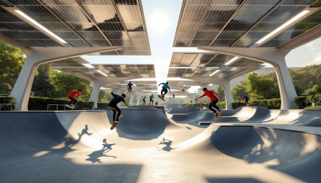 découvrez comment des ombrières photovoltaïques vont transformer le skatepark de parthenay, alliant écologie et loisirs. un projet innovant pour revitaliser cet espace emblématique tout en favorisant l'énergie verte.