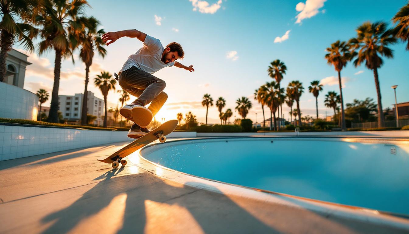 découvrez comment le skateboard transcende les rues et s'élève vers de nouveaux sommets, alliant passion et performance dans un voyage captivant, du bitume aux compétitions olympiques.