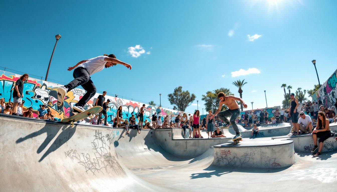 découvrez comment le skateboard nîmois célèbre l'été avec style ! plongée dans l'univers vibrant du skate à nîmes, où passion, créativité et chaleur estivale se rencontrent pour des sessions inoubliables. suivez les riders locaux à travers leurs tricks et leur amour pour la culture urbaine.