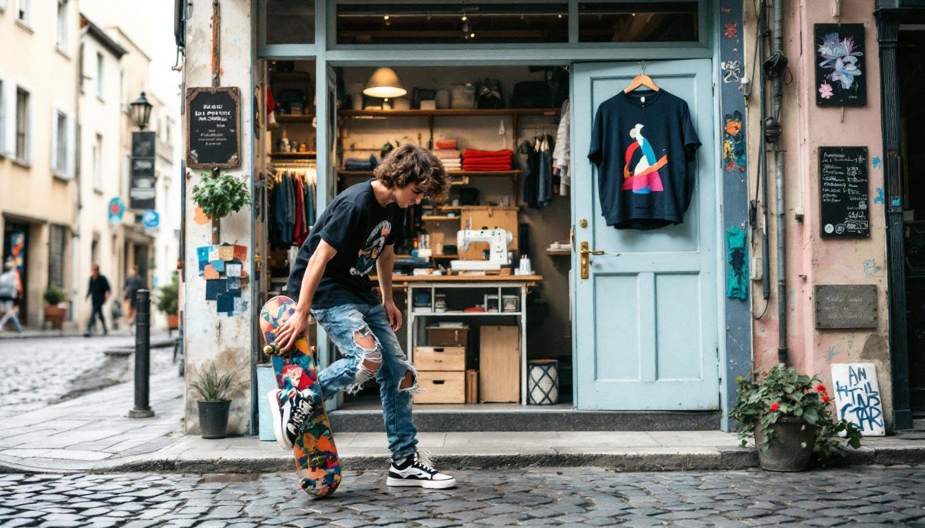 découvrez comment un skateur de rennes, suite à une blessure, transforme son parcours en créant une marque de vêtements unique. inspiré par la couture autodidacte, il allie passion et créativité pour offrir des pièces authentiques qui reflètent son esprit skate.