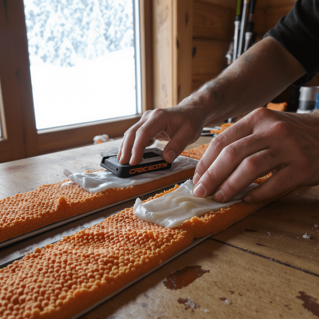 découvrez comment entretenir efficacement vos peaux de montée en les cirant pour assurer une performance optimale lors de vos sorties de ski hors-piste. suivez nos conseils pour prolonger leur durée de vie et améliorer votre glisse!