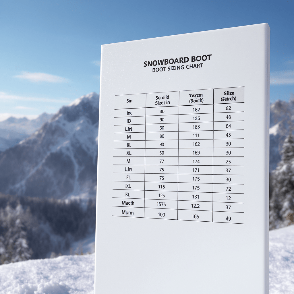 découvrez comment choisir la bonne taille de bottes de snowboard grâce à notre guide complet, incluant les équivalences en mondopoint et conseils pour un ajustement parfait.